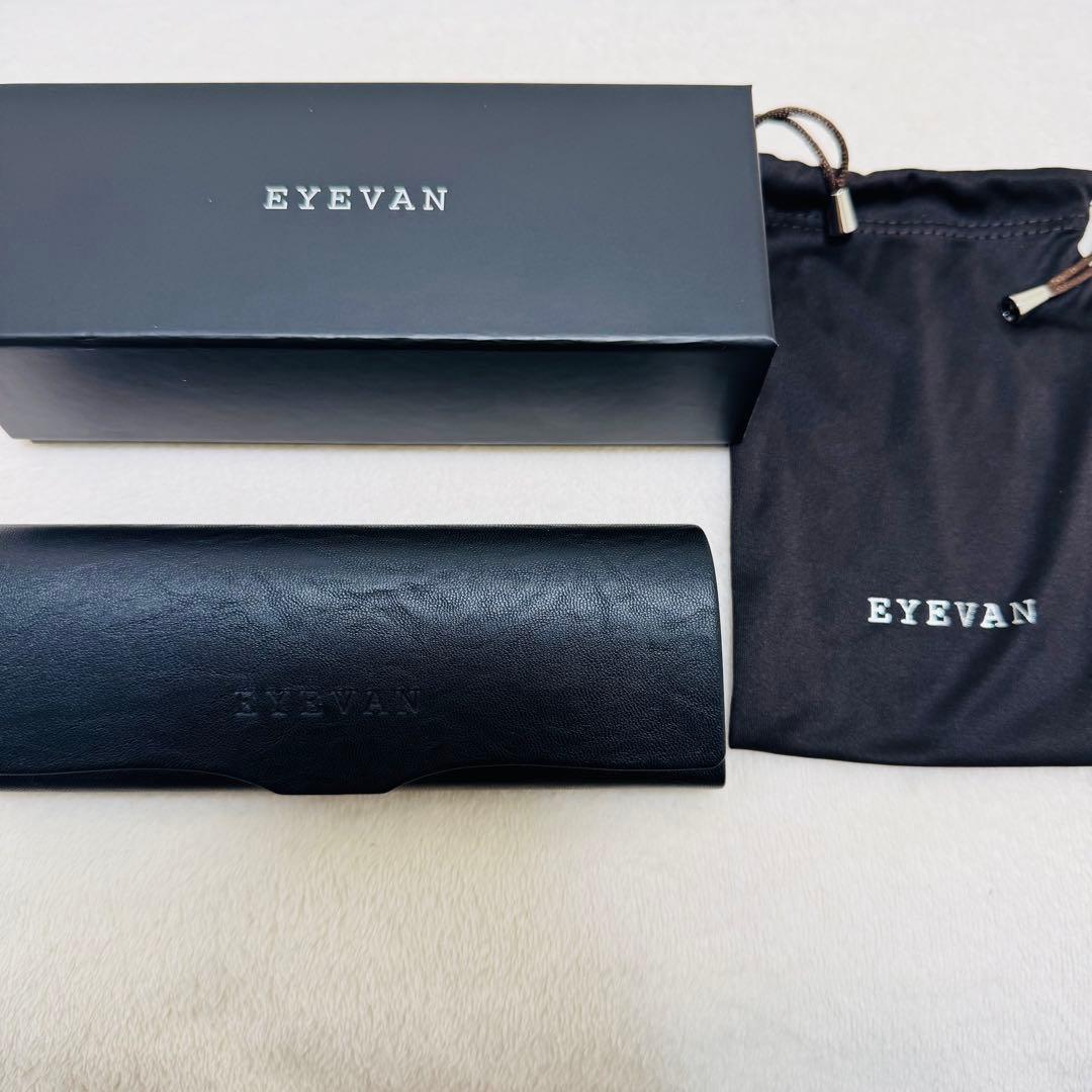 EYEVAN アイヴァン サングラス Grain AG ゴールド リムレス
