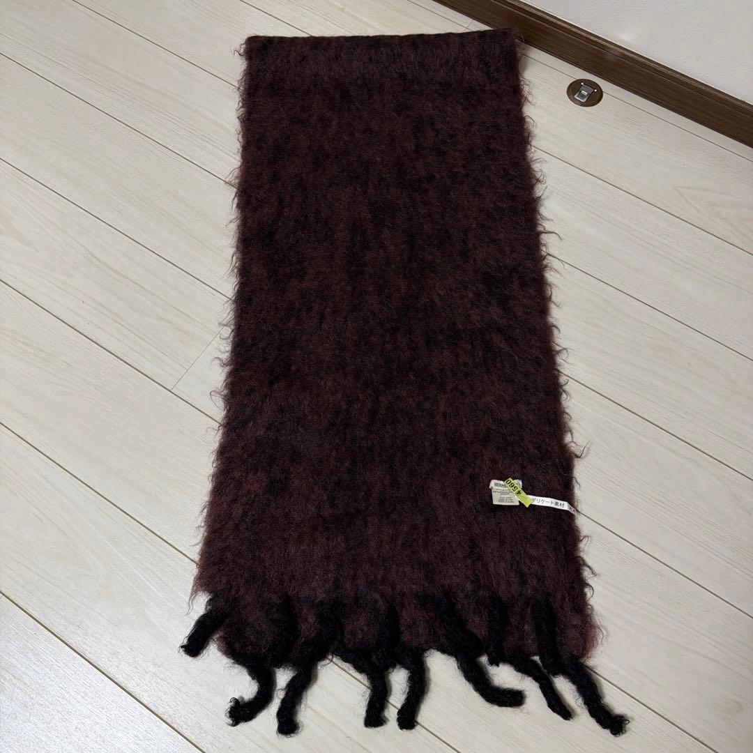 美品　エルメス　マルジェラ期　1999年　モヘア　マフラー　ストール　正規品