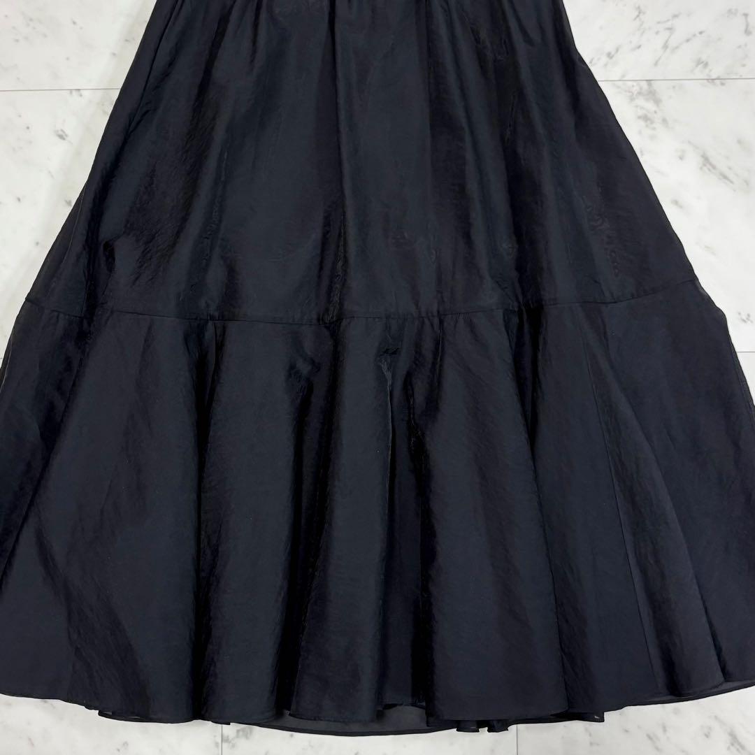 極美品✨プルミエアロンディスモン　オーガンジーボリュームスカート　2024AW