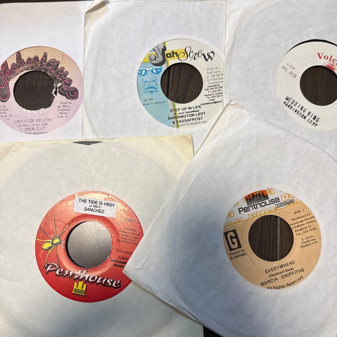 ①レゲエレコード　まとめ売り30枚