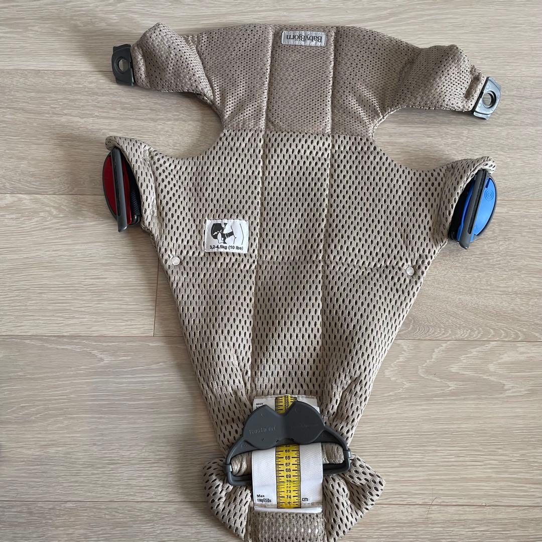 BabyBjörn(ベビービョルン)ベビーキャリアミニ Airグレーベージュ