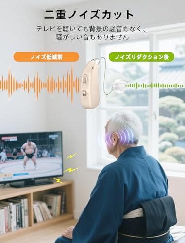 【2025年革新型正規品・簡単操作 】Bigprot 充電式集音器 軽量設計で快
