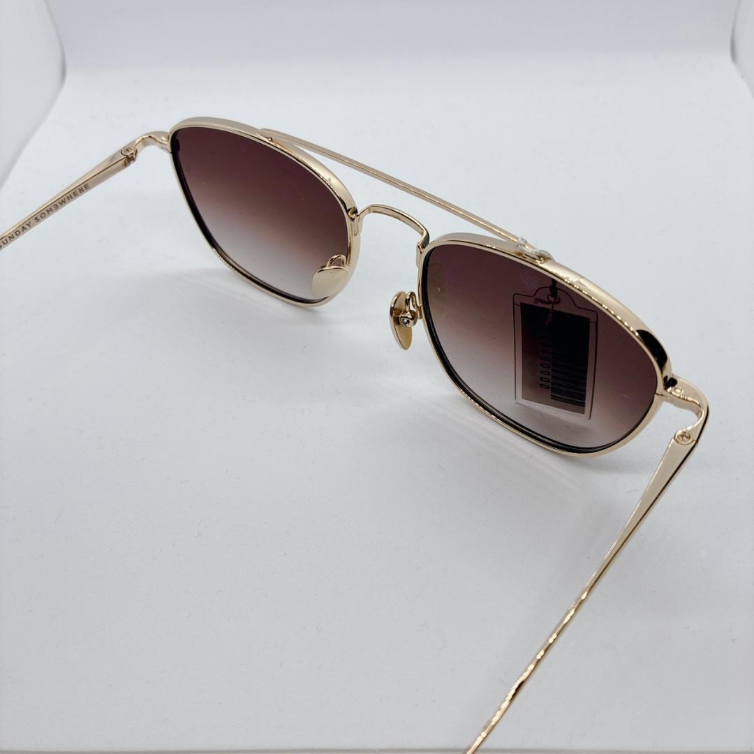 【新品未使用】SUNDAY SOMEWHERE サングラス Romeo 166