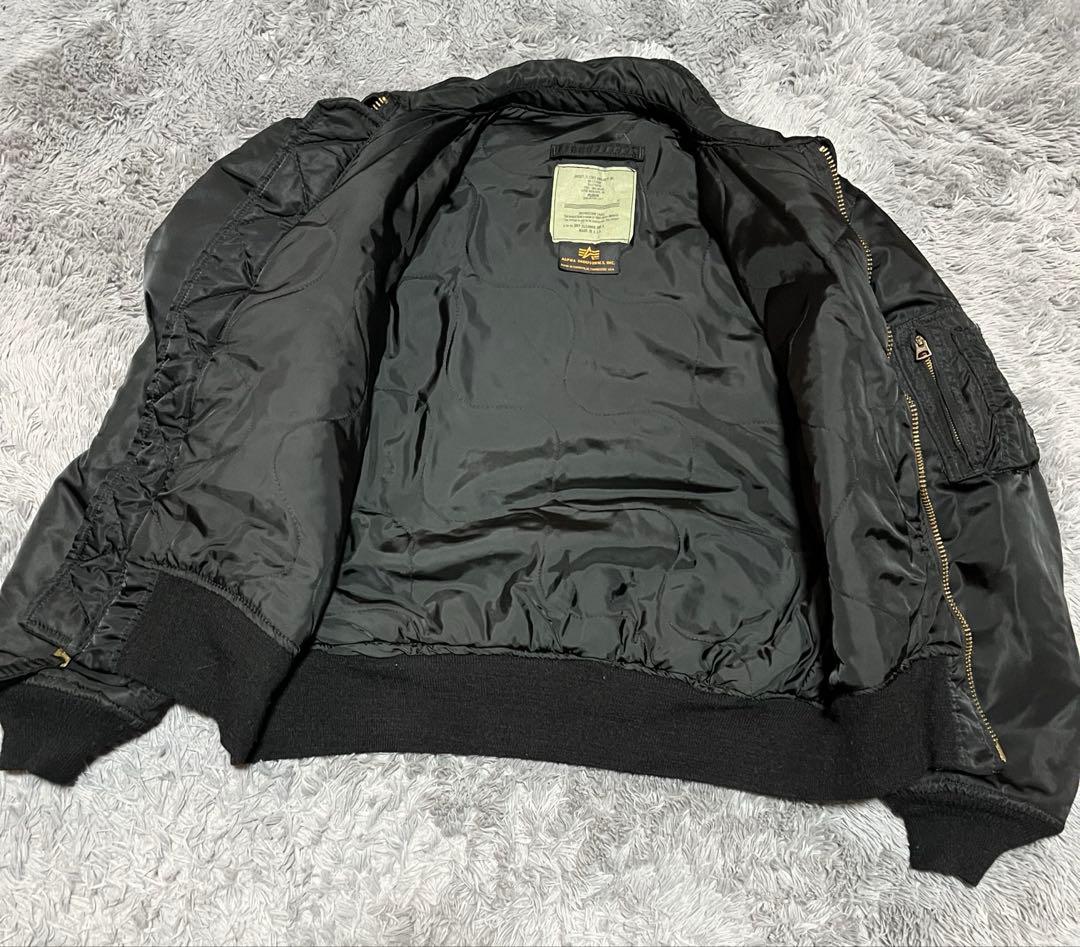 ALPHA 90s USA製 CWU45 /ma1 黒 M レア