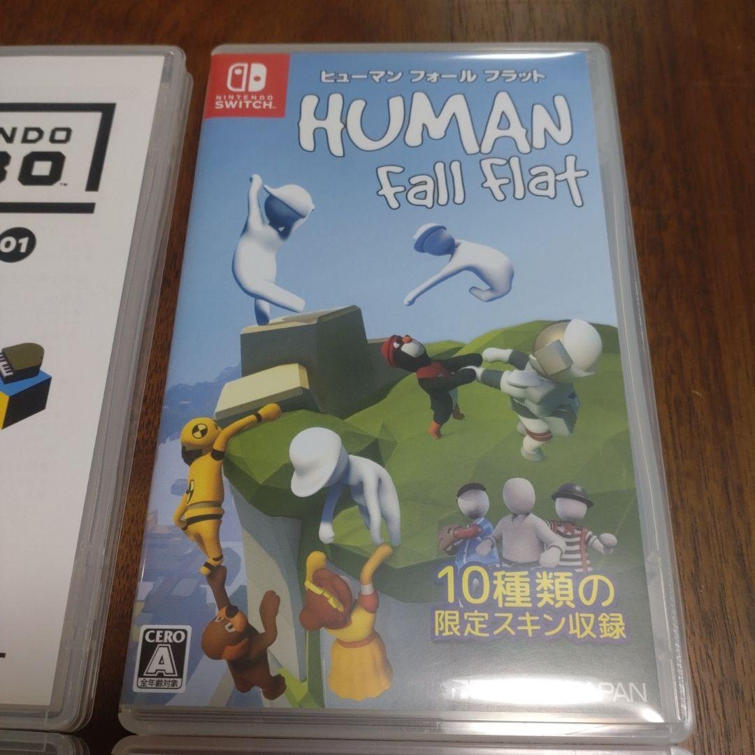 ソフト4個セット　オデッセイ、U　DELUXE、ヒューマンフォールフラット、ラボ