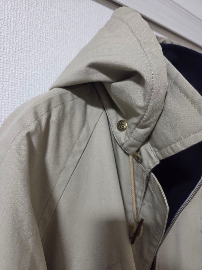 80s~90s 黒タグ EddieBauer フィールドコート L裏ウール