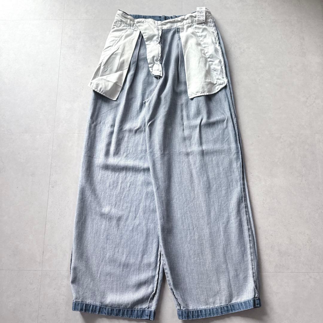 タグ付未使用SLOBE IENALEDENIM BLURTUCKTROUSER