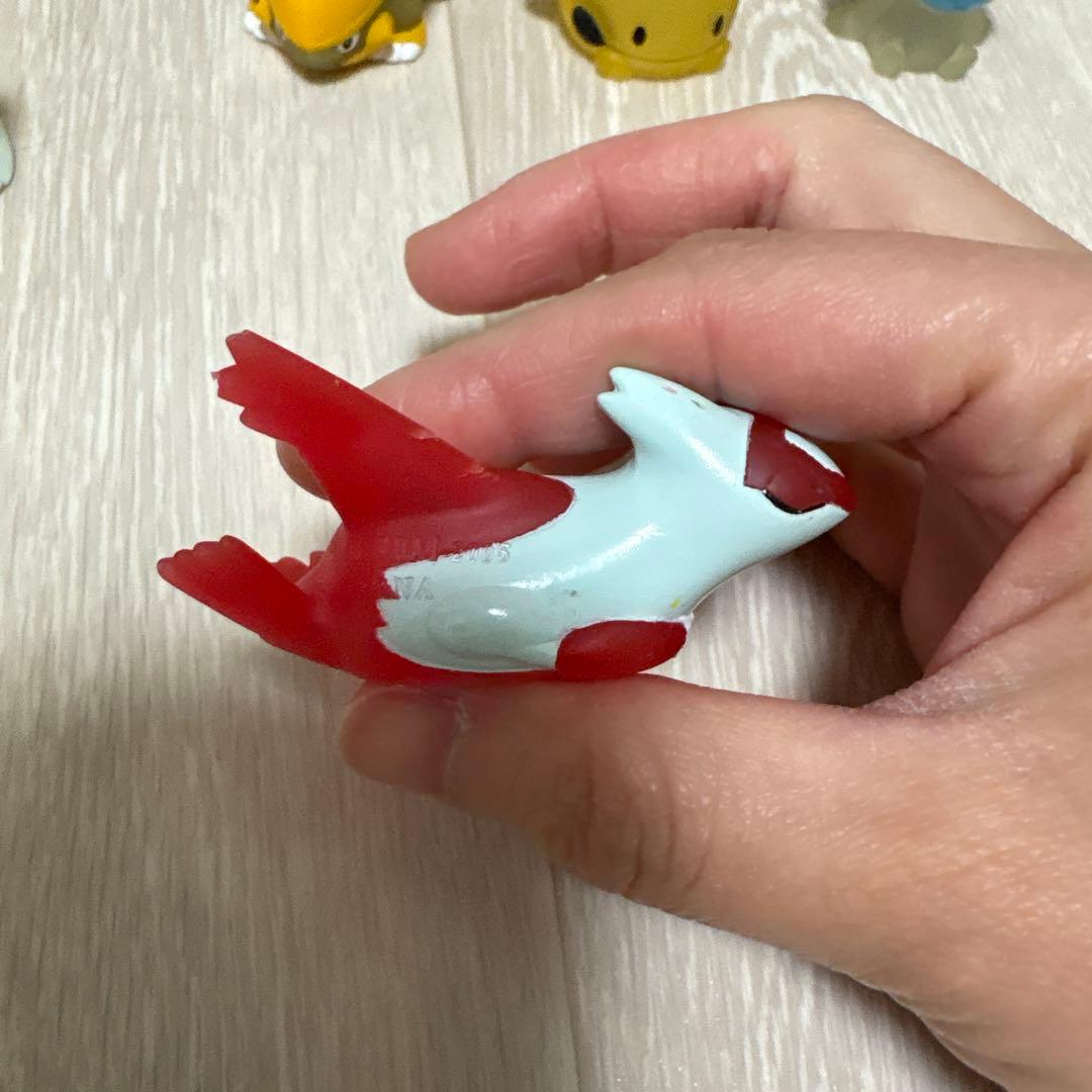 【ポケモン】ソフビ 指人形 クリア 6体