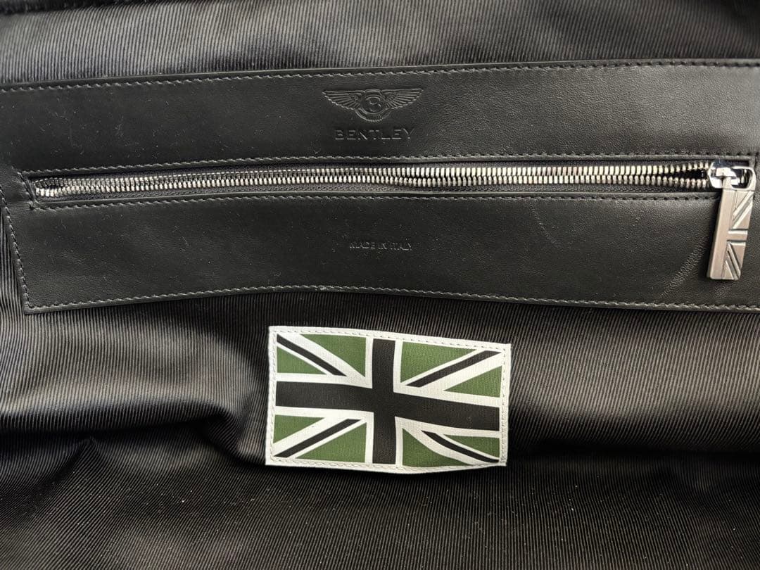 BENTLEY Heritage Weekender ブラックボストンバッグ