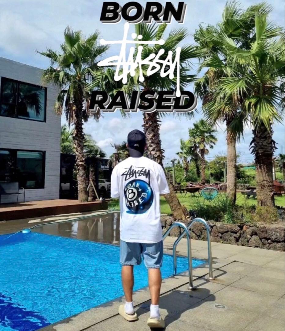 ☆ Stussy&Born x Raised 8 Ball Tee ☆