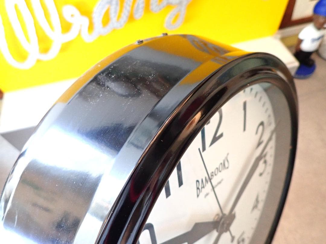 BRITISH CLASSIC WALL CLOCK クラッシュゲート掛時計