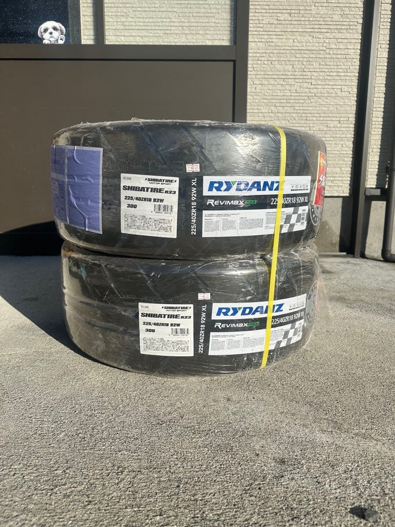シバタイヤ R23 300 225/40/18 新品2本セット