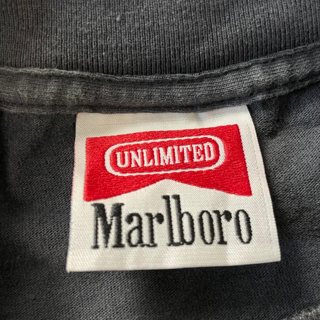 Marlboro マルボロ snake passフェード ポケットTシャツ XL