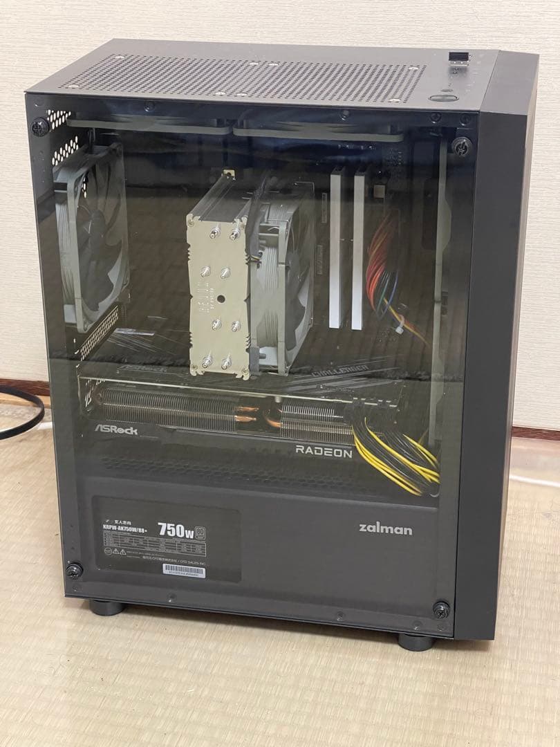 デスクトップPC Ryzen7 7800X3D RX7800xt 自作