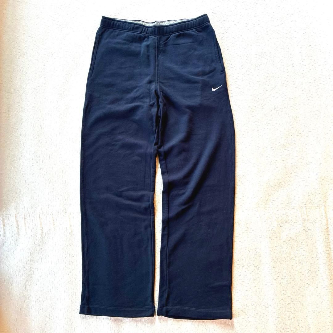 【00s Nike】ワイドレグ スウェットパンツ バギーシルエットネイビー