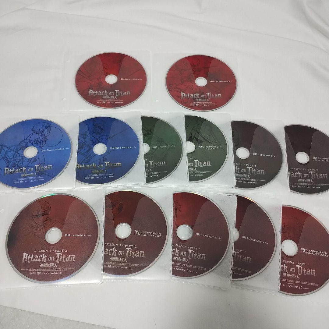 北米版　進撃の巨人　DVD　1-75話　セット