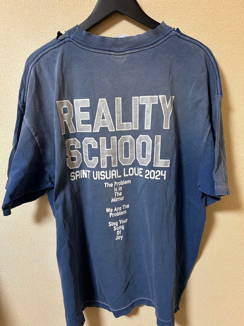 美中古SAINT Mxxxxxx SS TEE REALITY SCHOOL L