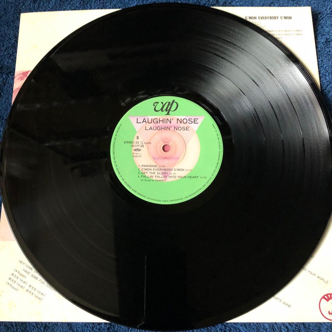 ［永久名盤］ラフィン・ノーズ ‎– Laughin' NoseLPレコードパンク