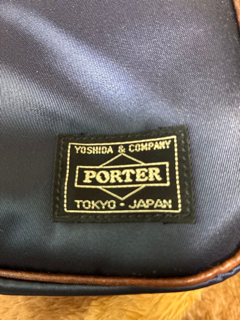 【新品タグ付 】PORTER GIRL ボディバッグ 2WAY ネイビー