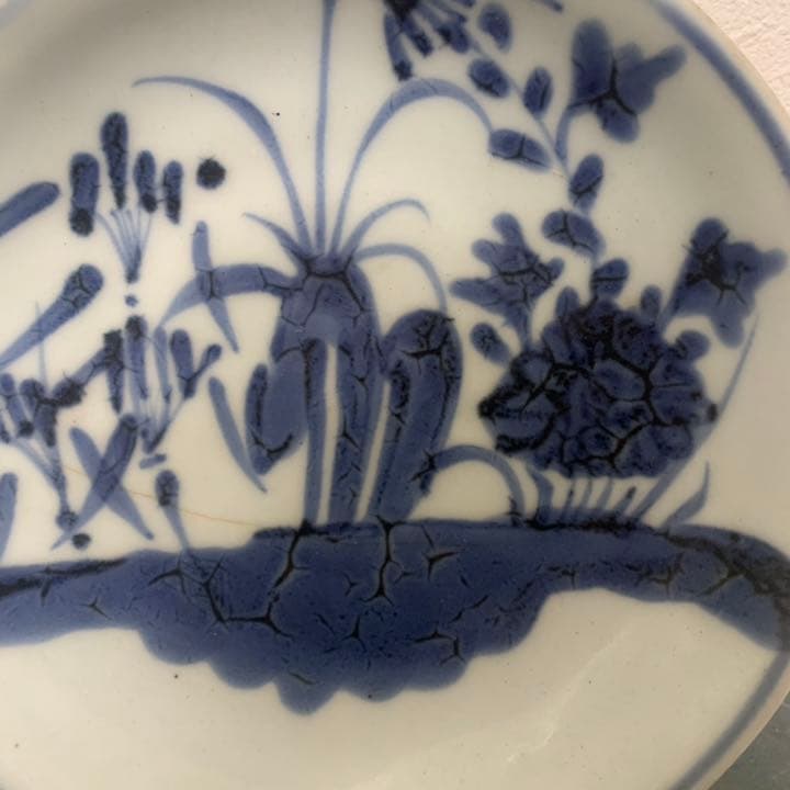 Tek Sing 中国染付　皿　飾皿　絵皿　輸出　古伊万里　青磁　白磁