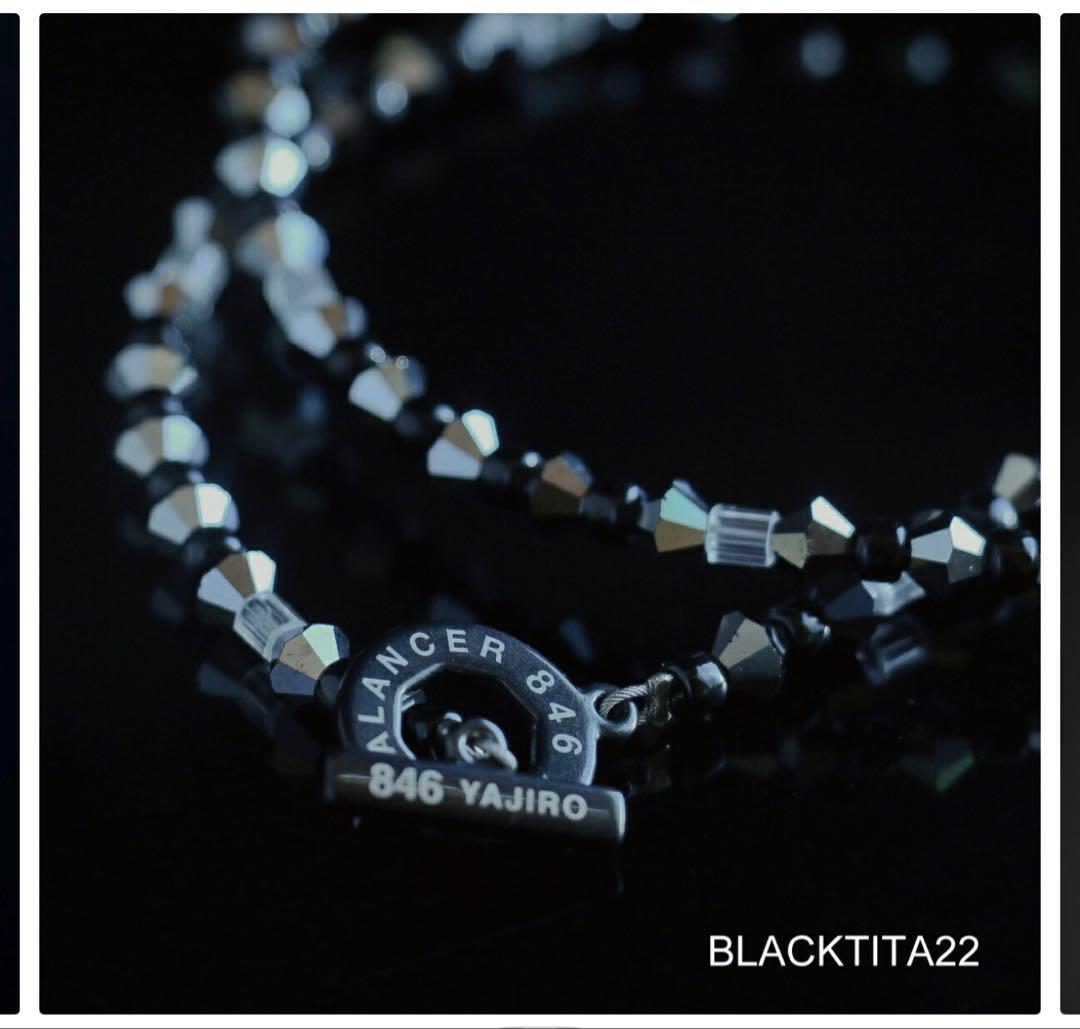 846 DEEP BALANCER 4シリーズネックレス ブラック＆ブラック