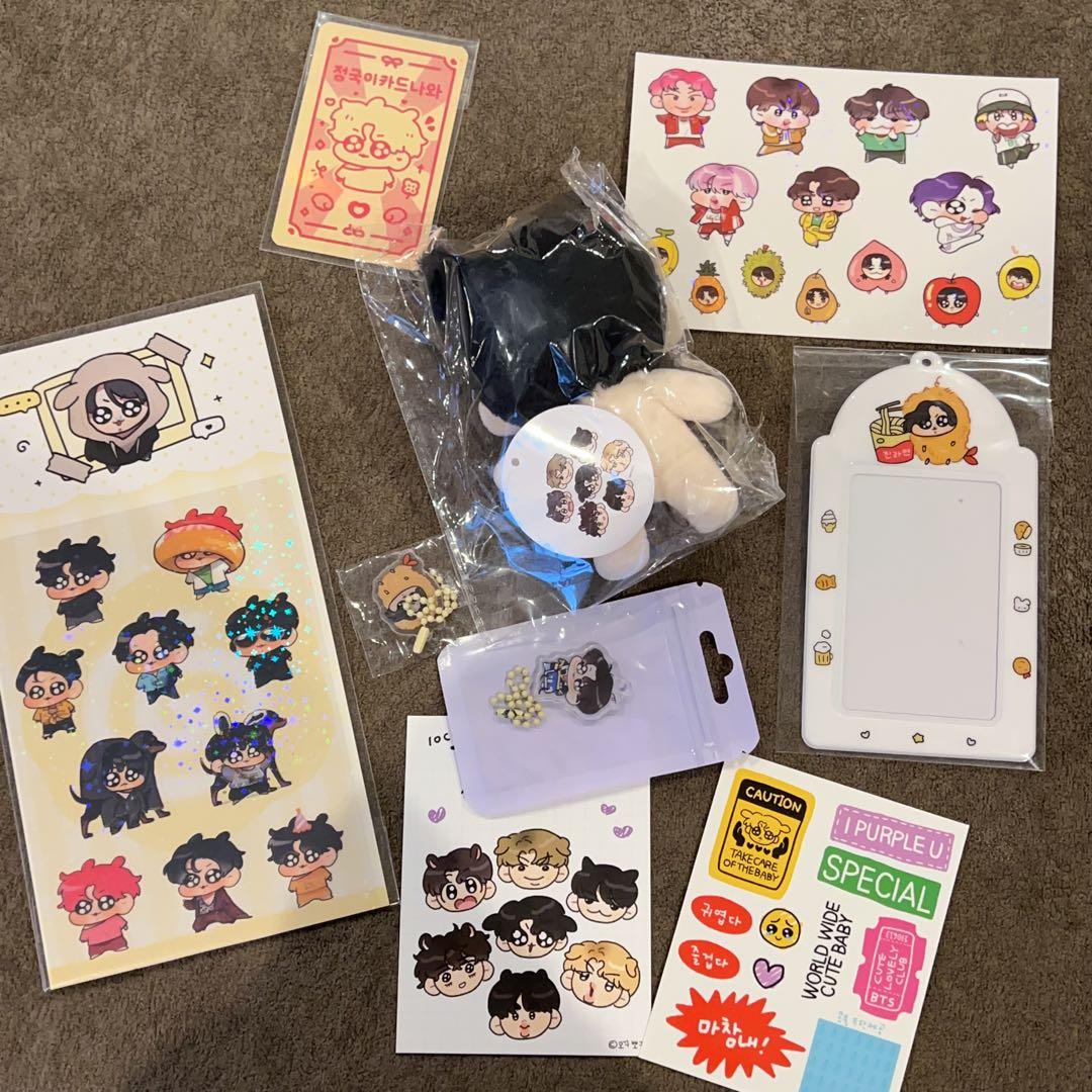 BTS ユンギ　SUGA ぬいぐるみ 10cmモックニム マスター グクトゥギ