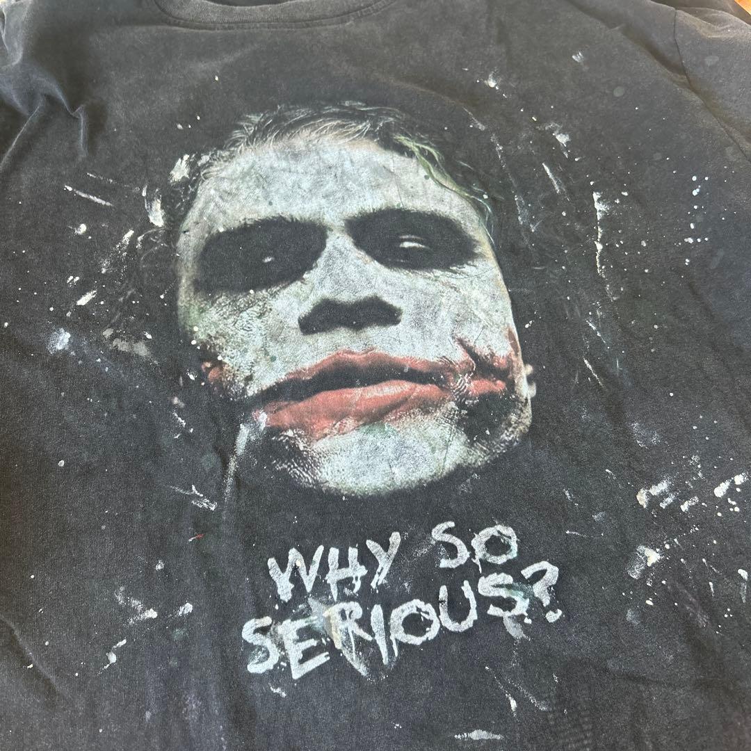 ジョーカー　tシャツ L 古着　ペンキ汚れ有り