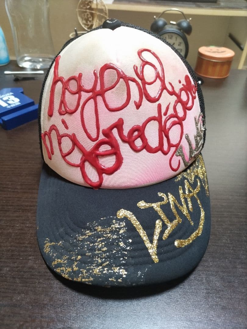赤西仁　私物　ジャニーズペイントCAP