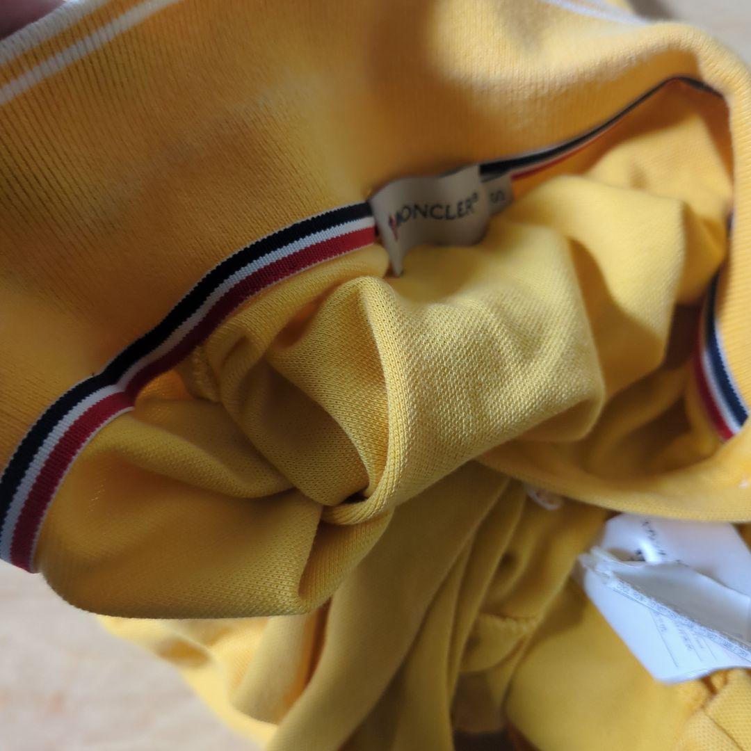 美品MONCLER ♡イエロー ポロシャツ 半袖