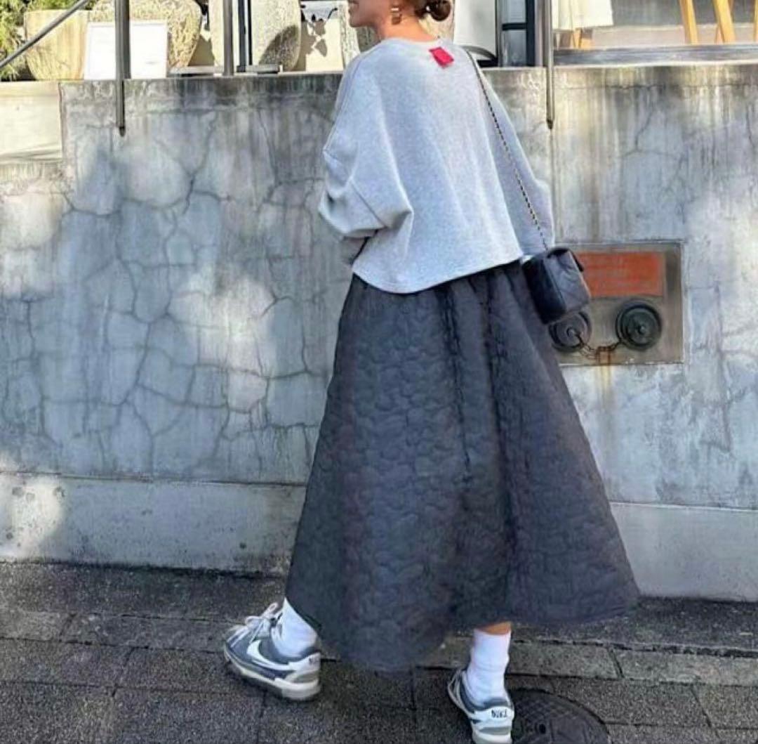 最終値下げリンカブル♡キルトデニムスカート新品