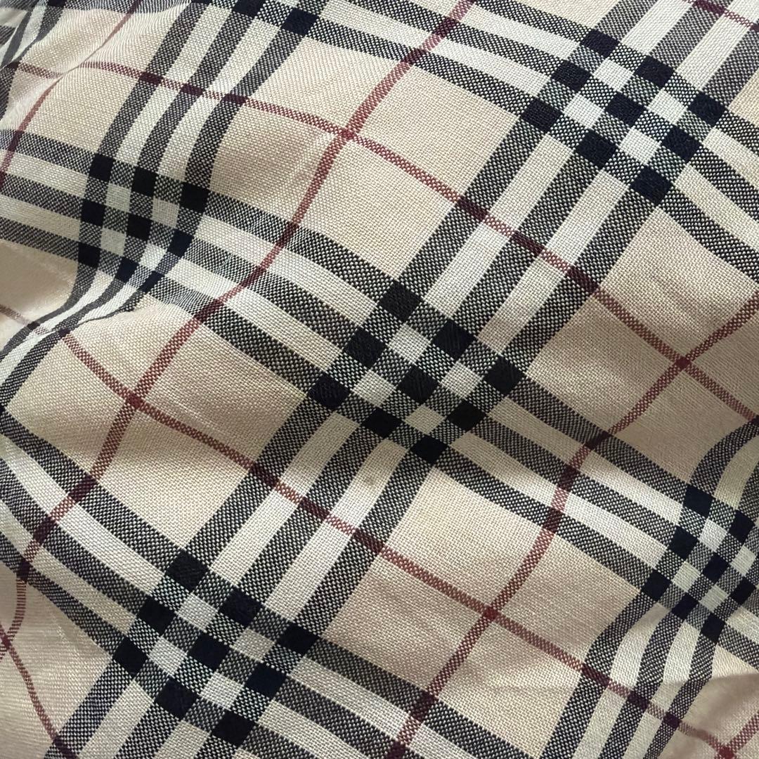 BURBERRY LONDON ノバチェック フレア ロングスカート 15号