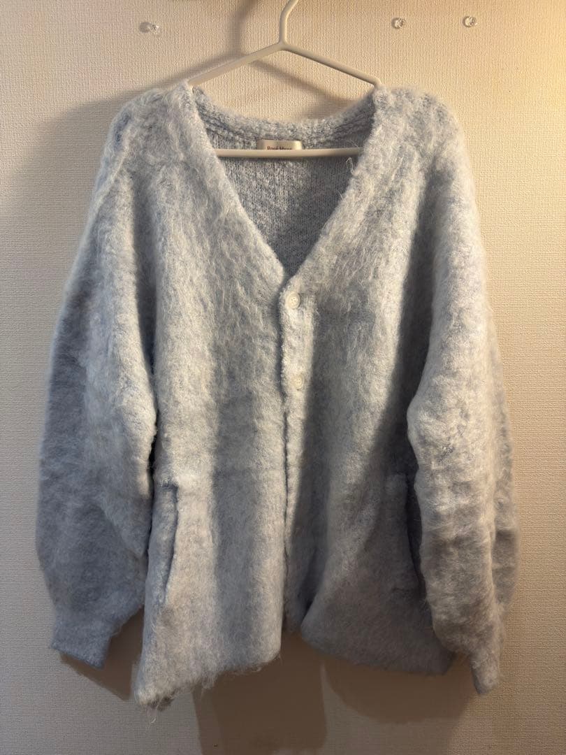 M*様 Rosé Muse shaggy big cardigan