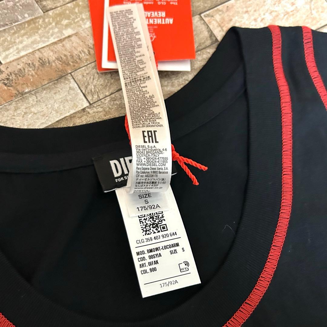 【新品】DIESEL ディーゼル／ノースリーブ Tシャツ タンクトップ S
