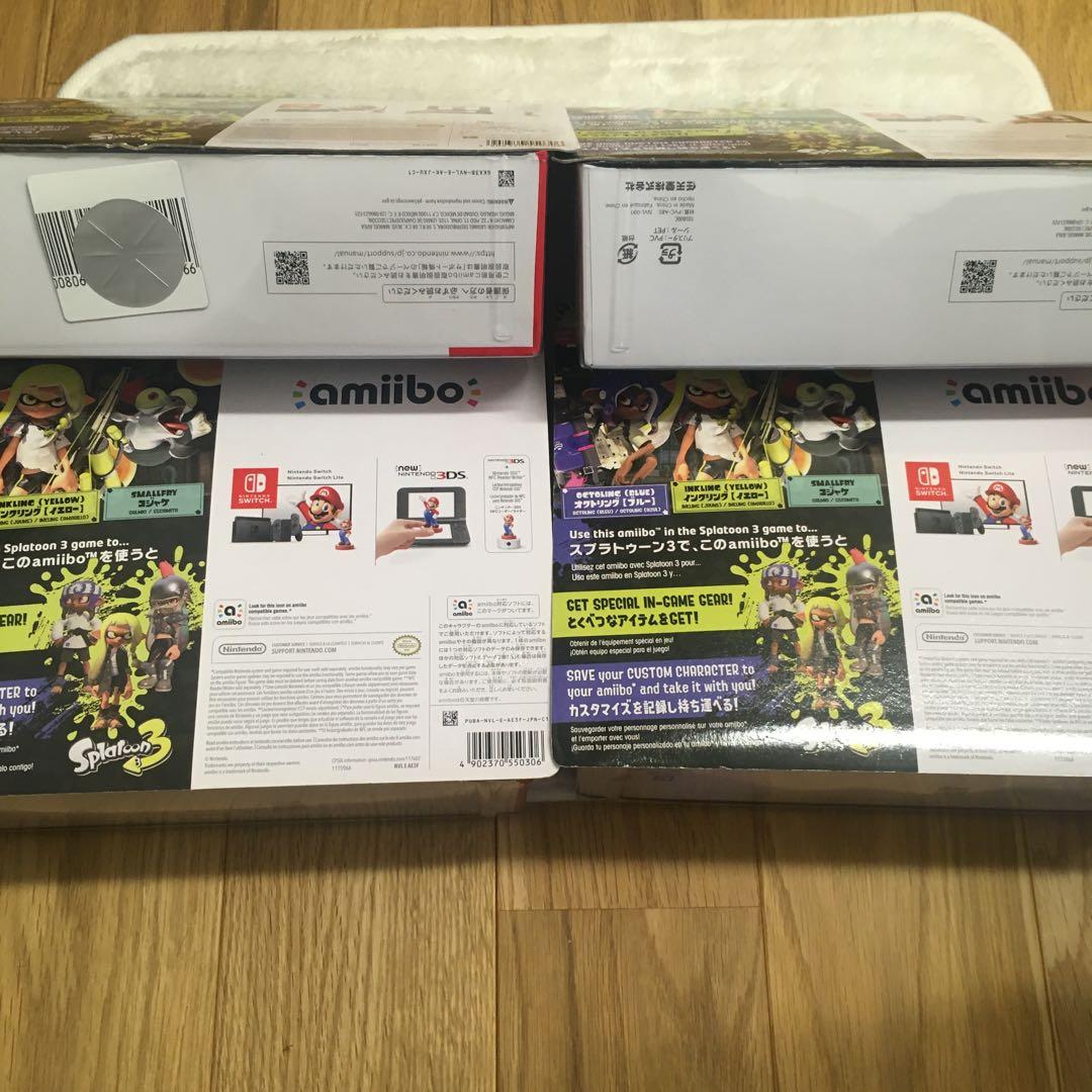 新品未開封★Splatoon amiibo インクリング　トリプルセット