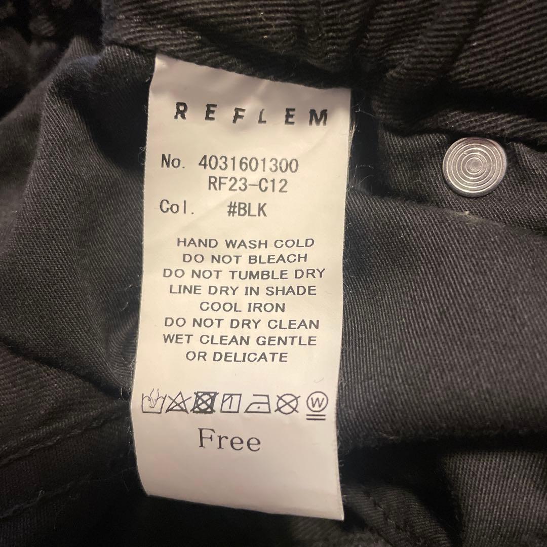 REFLEM 2wayブラックカーゴパンツ