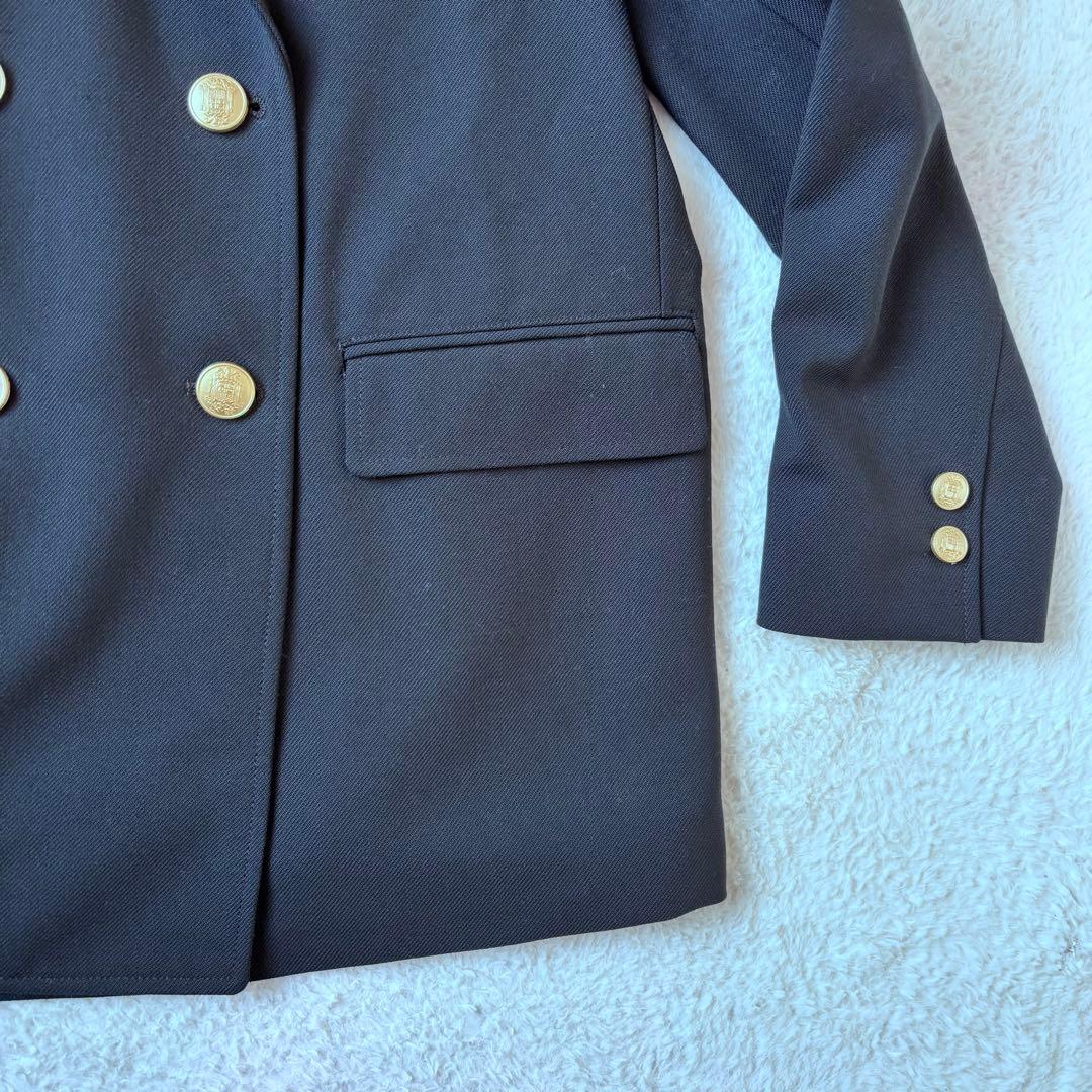 美品 GAMBERT CUSTOM SHIRTS 金ボタン ジャケット　紺ブレ