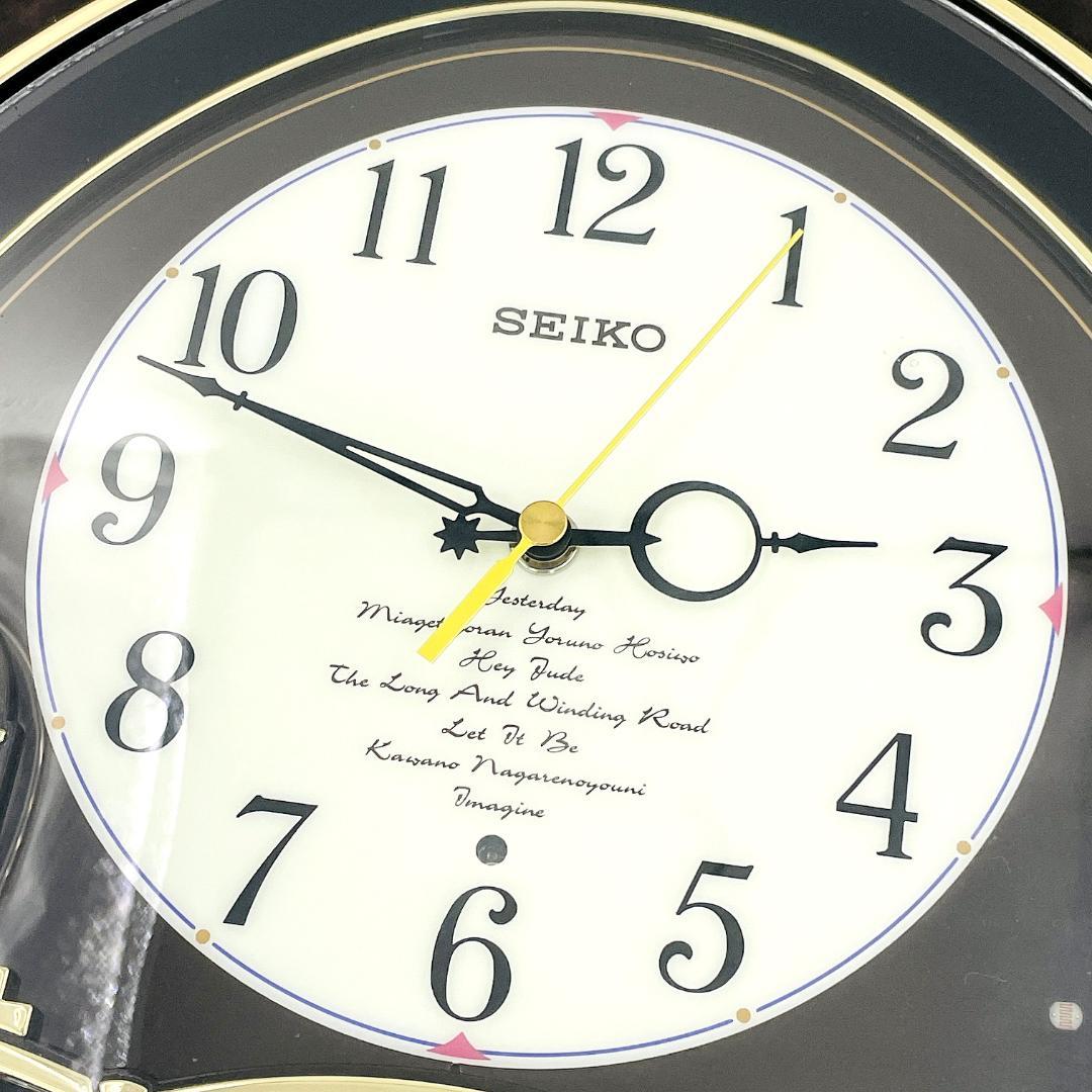 レア SEIKO ウェーブシンフォニー 電波からくり時計 壁掛け R8SC15