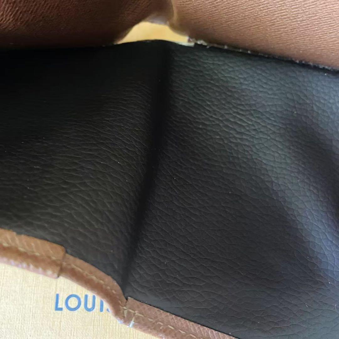 LOUIS VUITTON モノグラム Wホック 三つ折り財布 リペア美品❣️