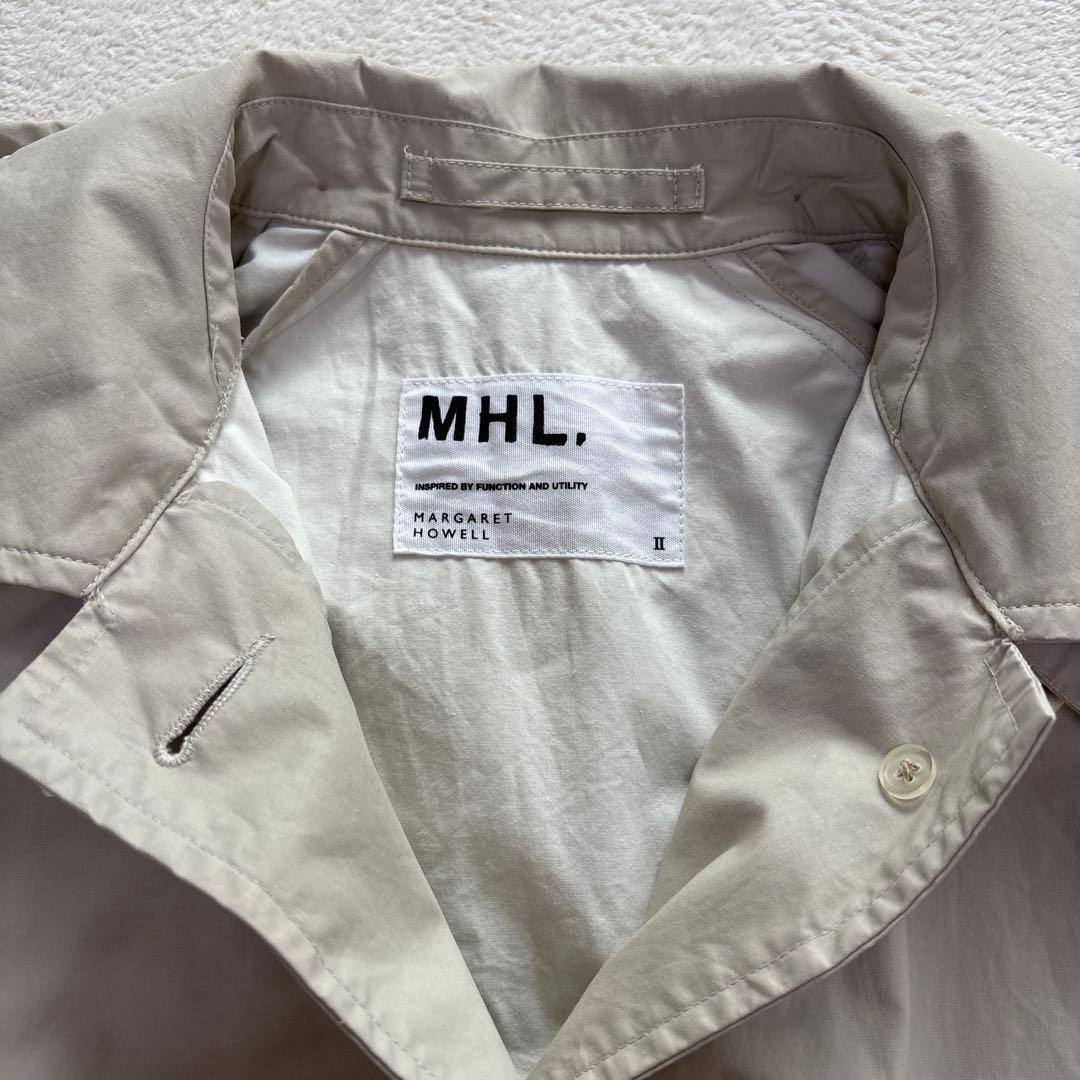 MHL. マーガレットハウエル ステンカラーコート スプリングコート 2