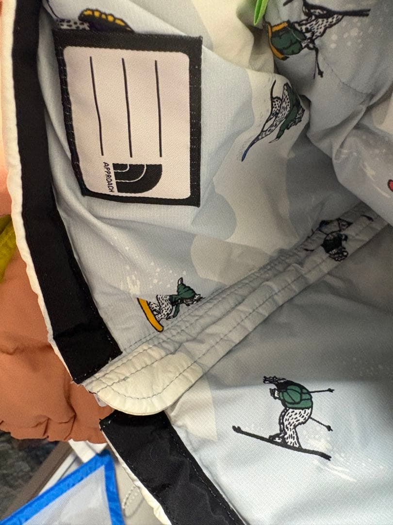 THE NORTH FACE 水色ダウンコート 90サイズ