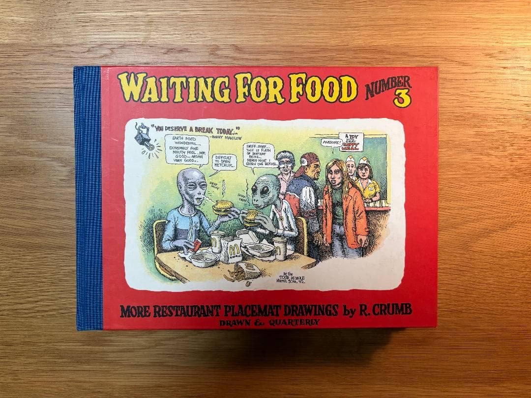 ［3冊セット］R. CRUMB クラム 『 Waiting For Food 』