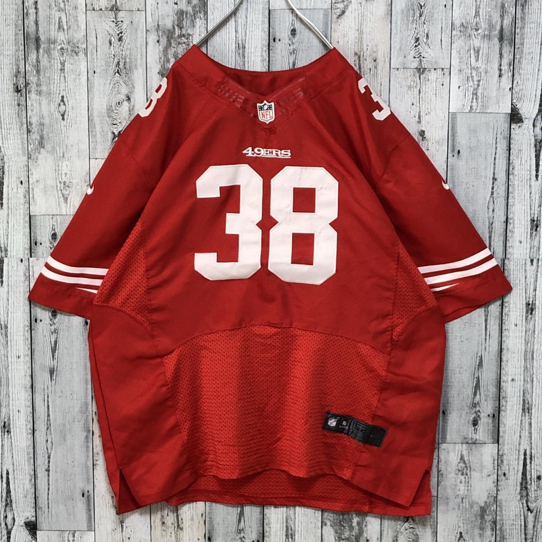 NIKE NFL49ers 刺繍 3XL アメフト ゲームシャツ ユニフォーム