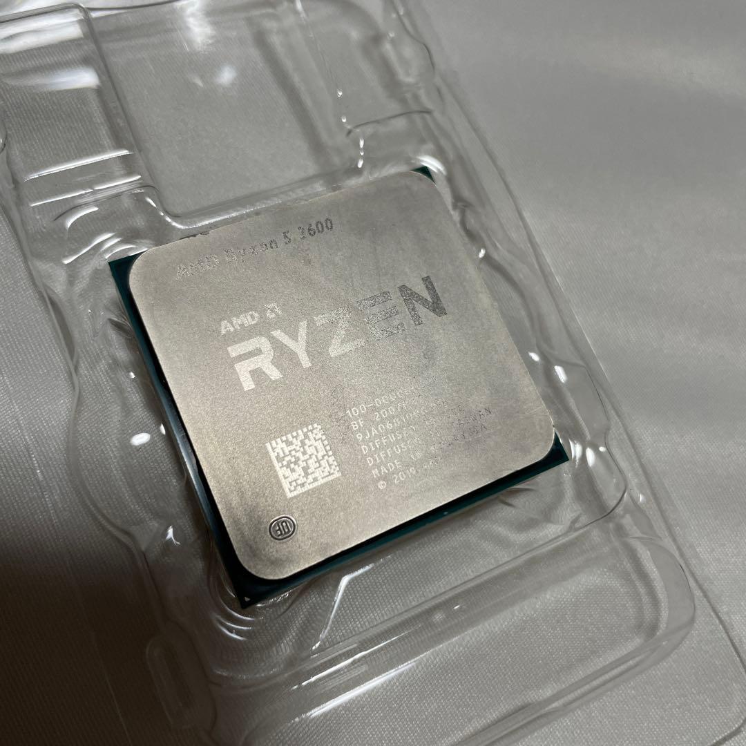 AMD Ryzen 5 3600 動作良好　CPU