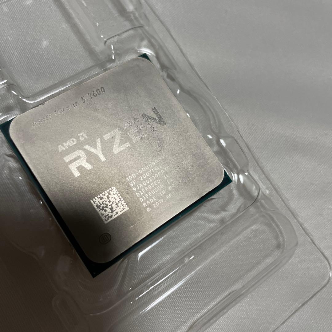 AMD Ryzen 5 3600 動作良好　CPU