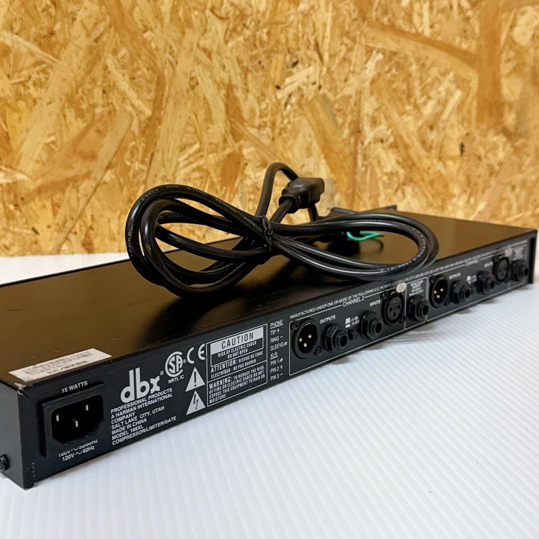 dbx コンプレッサー 166XL リミッター ゲートエクスパンダー
