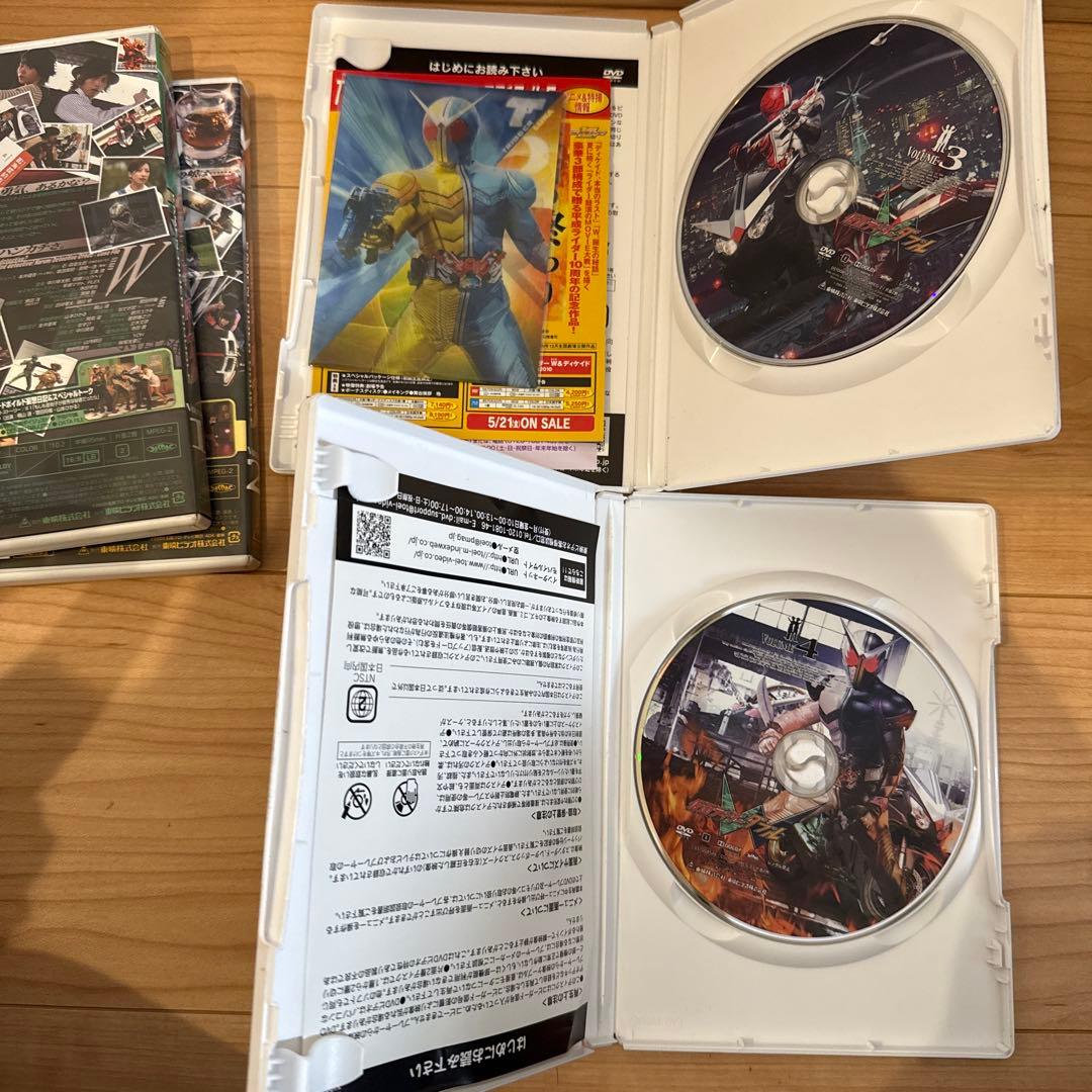一部初回特典付き仮面ライダーW(ダブル) 12巻DVDセット