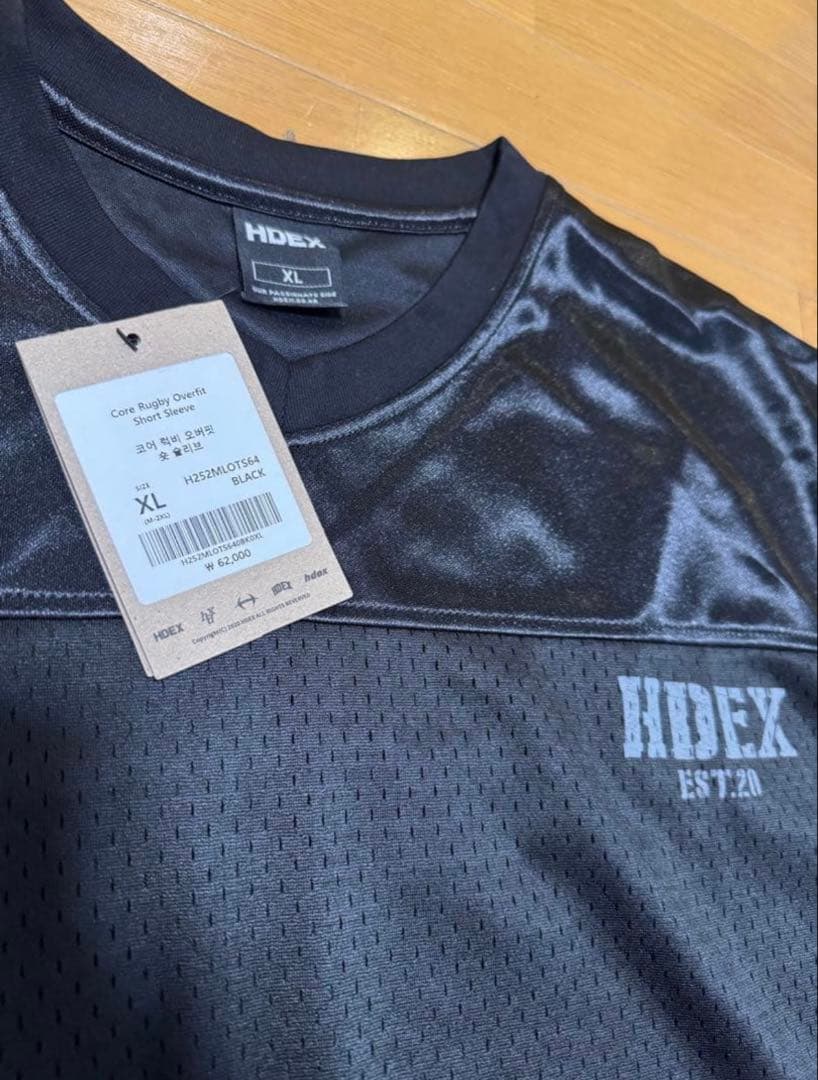 ［新品］HDEX Core Rugby Overfit Short Sleeve