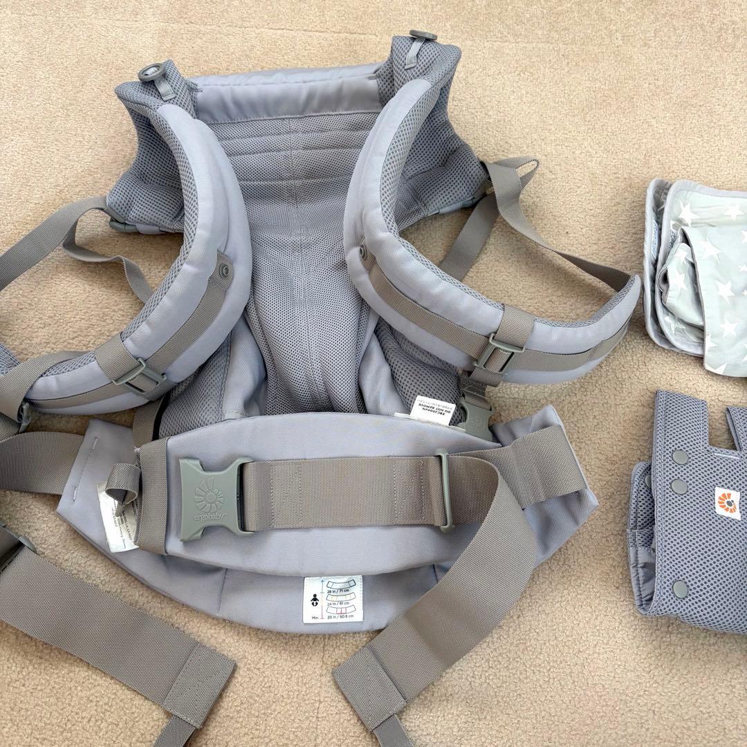 美品　日本正規品　エルゴベビー 抱っこ紐　オムニ360　クールエア　キャリア