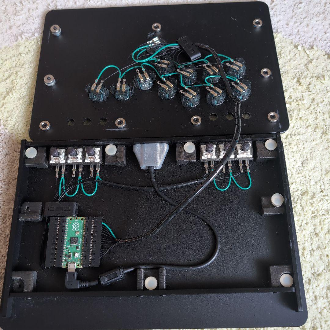 punk workshop mini hitbox v3 黒　レバーレス