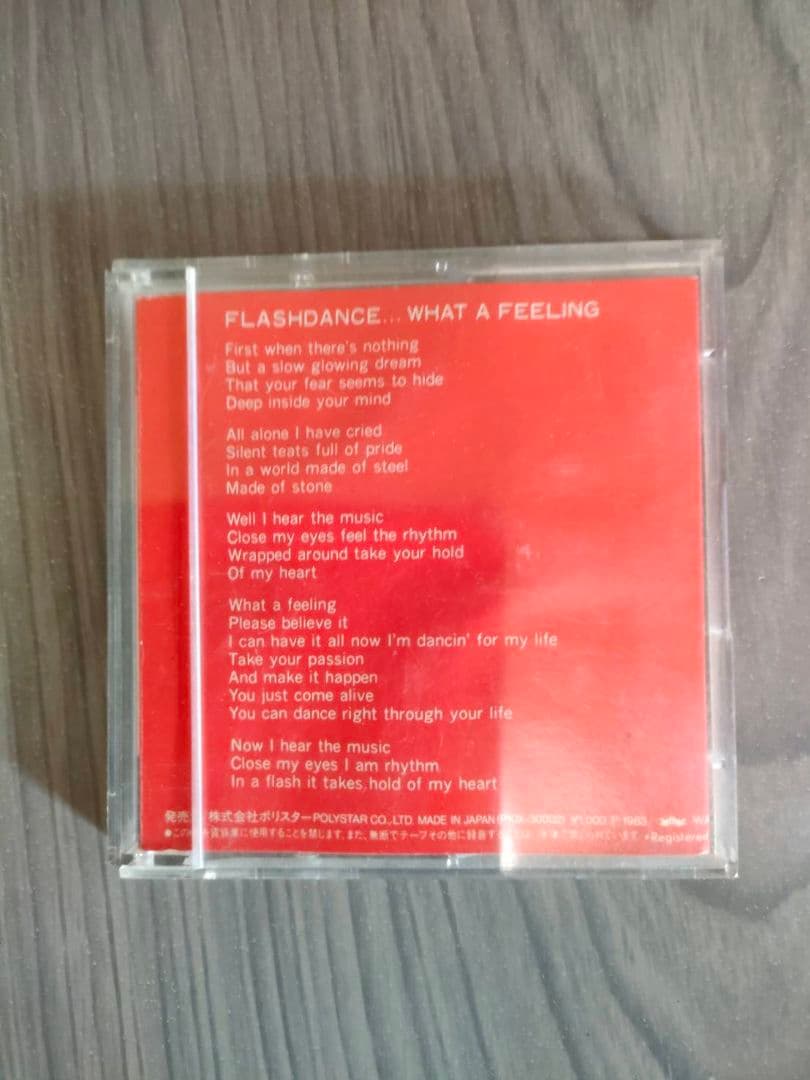 洋楽 Flashdance Original Soundtrack CD